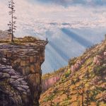 Mountain Cliff View