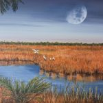 Autumn Moon Landscape